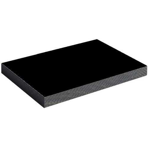 BARDAGE COMPACT NOIR EXTÉRIEUR 1 FACE 8 MM