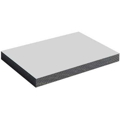 BARDAGE COMPACT GRIS EXTÉRIEUR 2 FACES 8 MM
