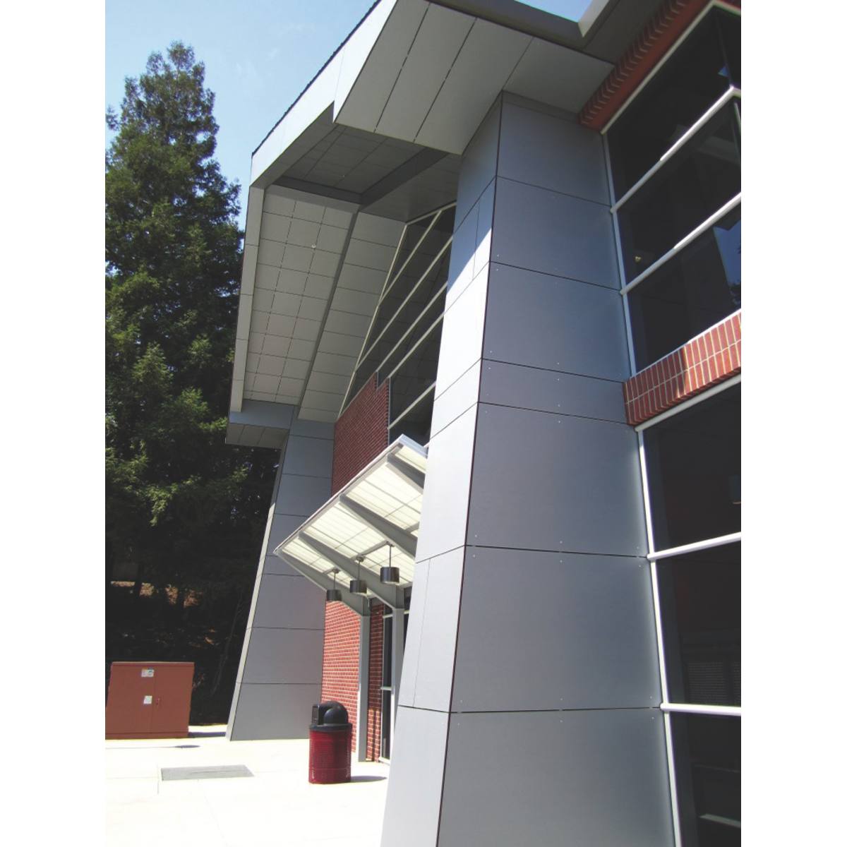 BARDAGE COMPACT BLANC EXTÉRIEUR 2 FACES 8 MM