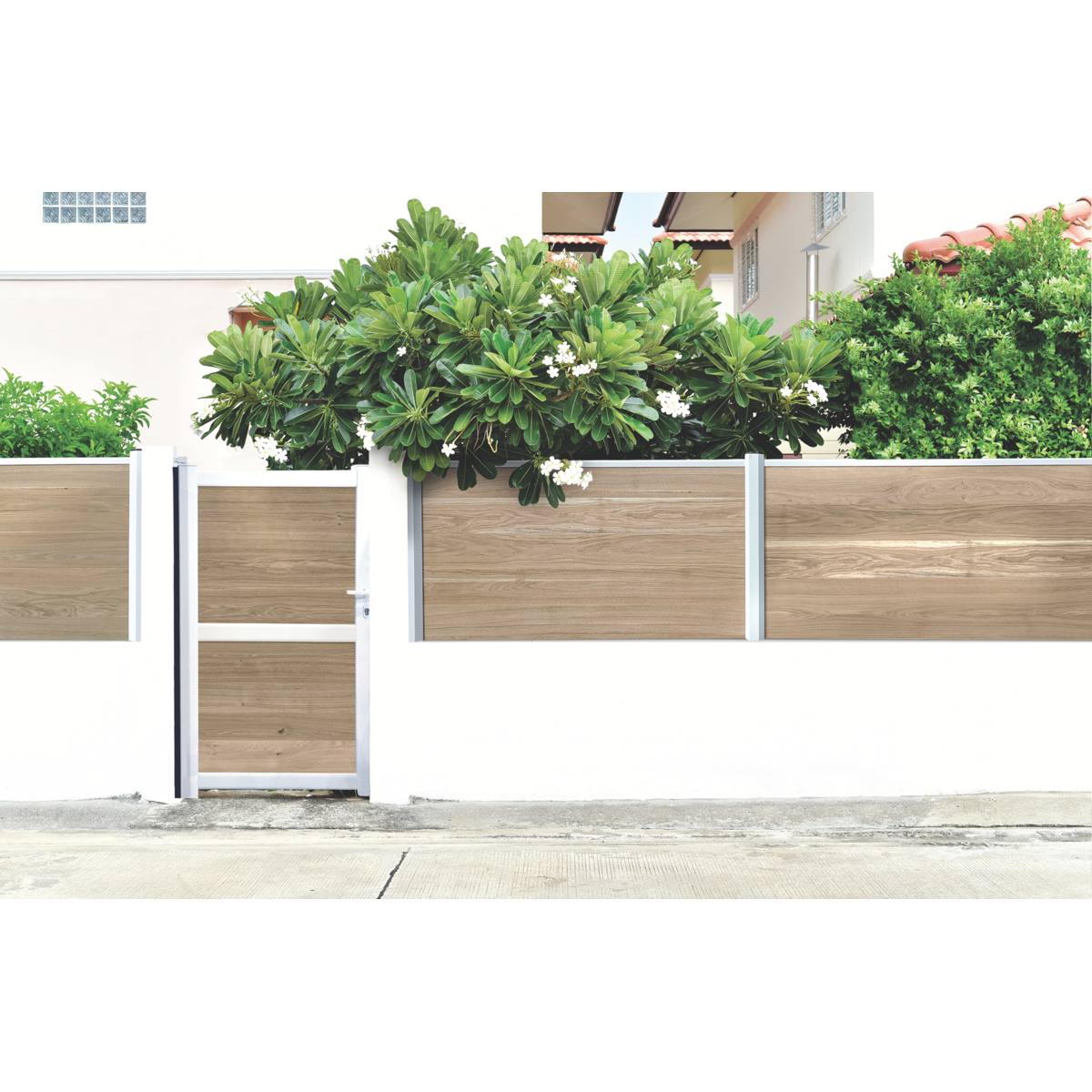 LAME DE CLÔTURE COMPOSITE TECH-STURE CHÊNE PACK DE 3