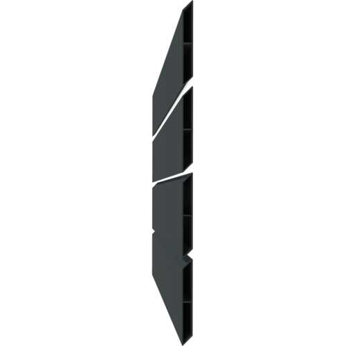 BARREAU DE CLÔTURE PERSIENNE 122 SMARTKIT 7016FS