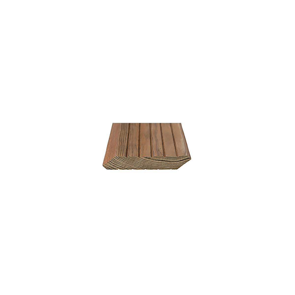 LAME DE TERRASSE PREMIUM BRUN, PROFIL BISEAUTÉ