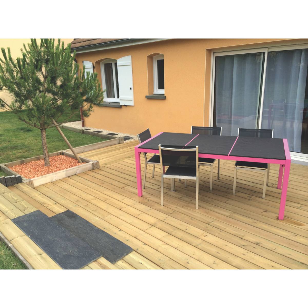 LAME DE TERRASSE PIN DU NORD QUALITÉ US VERT 3600 MM