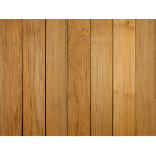 LAME DE TERRASSE EN TECK DOUBLE FACES LISSES 19 X 120 X 1700 MM