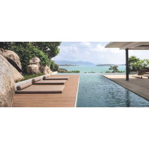 LAME TERRASSE EN BOIS EXOTIQUE MASSARANDUBA 21 x 145 x 3650