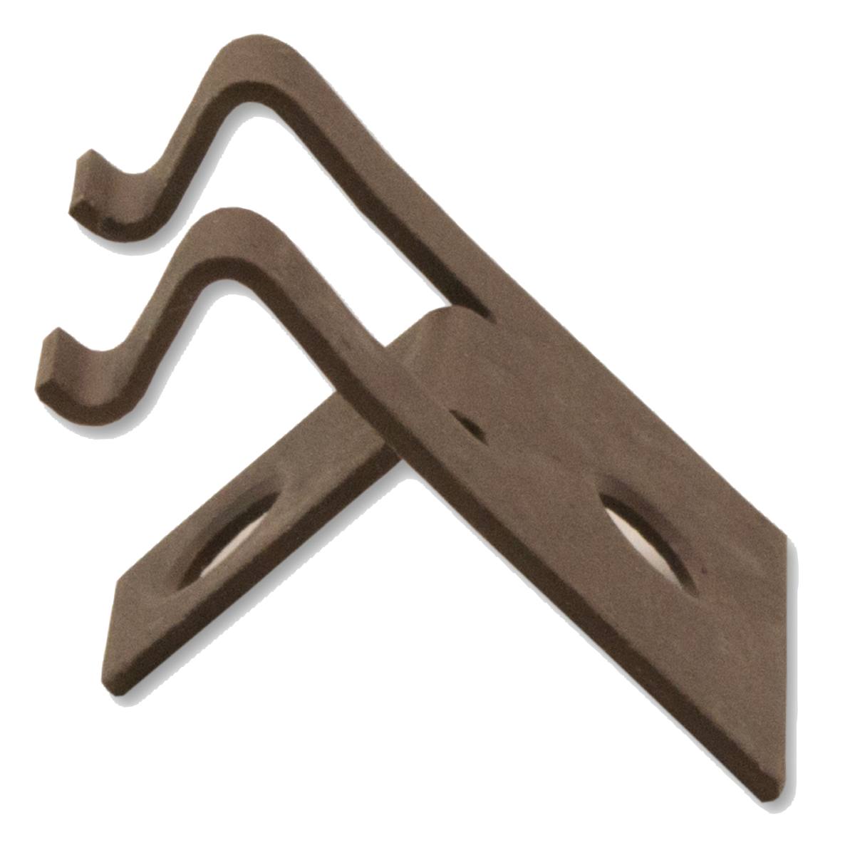BOITE 90 CLIPS DE DÉMARRAGE INOX A2 BRUN POUR LAME DE TERRASSE BAMBOO
