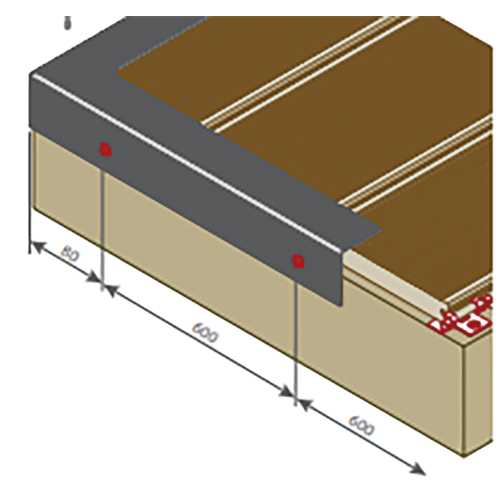 PROFILE DE DEPART EN ALUMINIUM