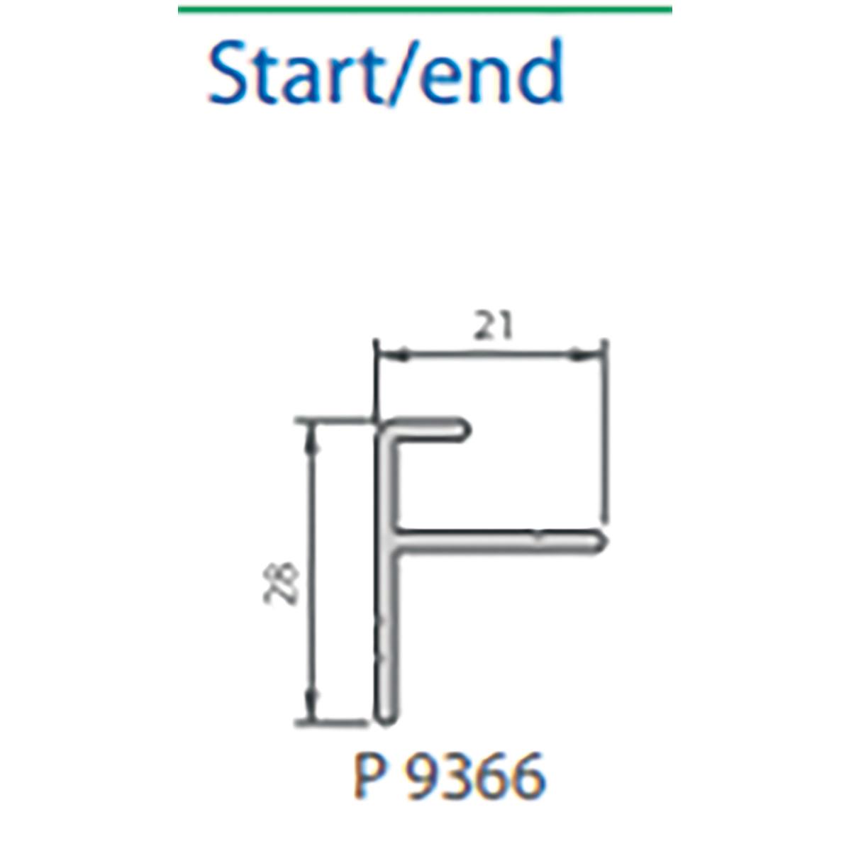 PROFILE DE DEPART EN ALUMINIUM