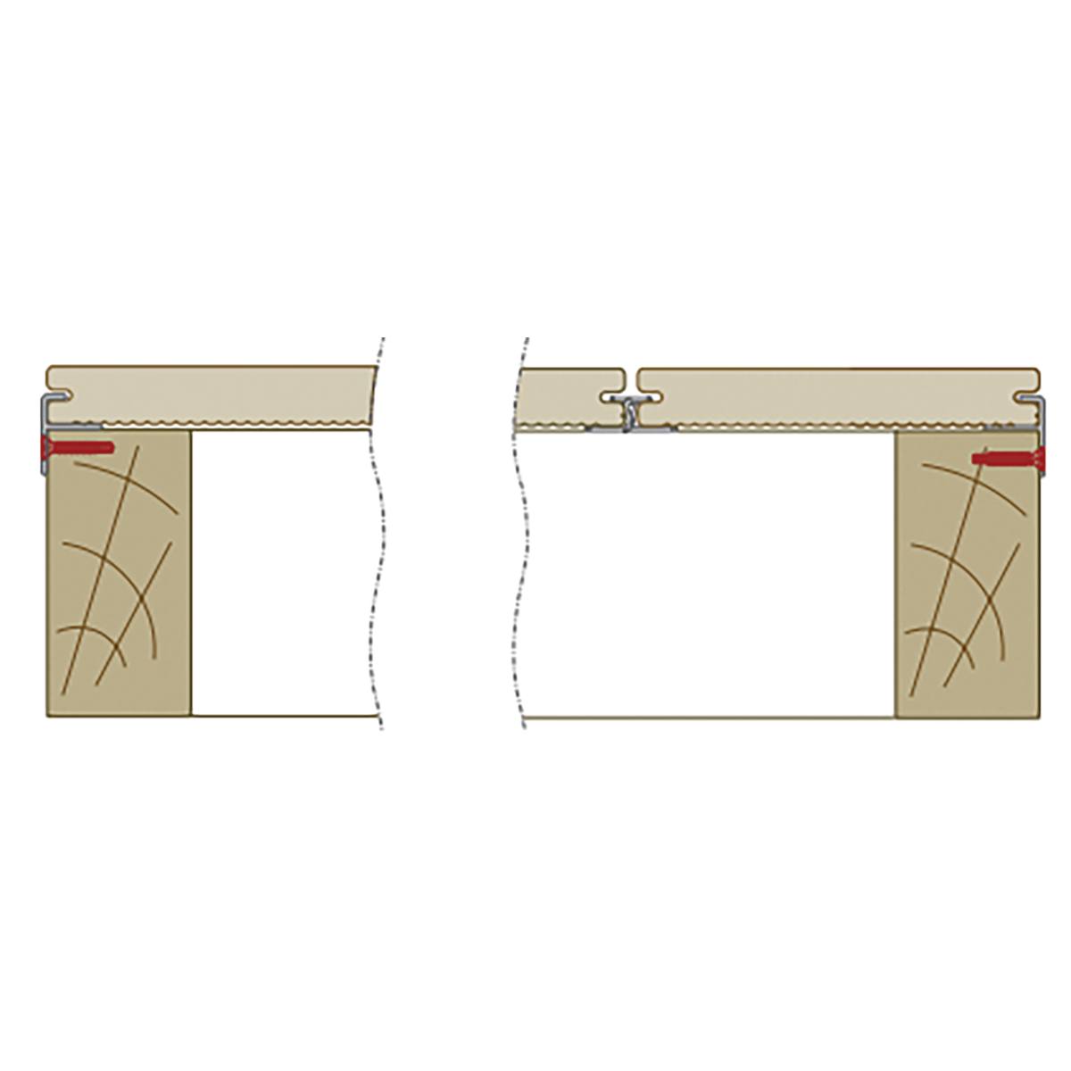 PROFILE DE DEPART EN ALUMINIUM