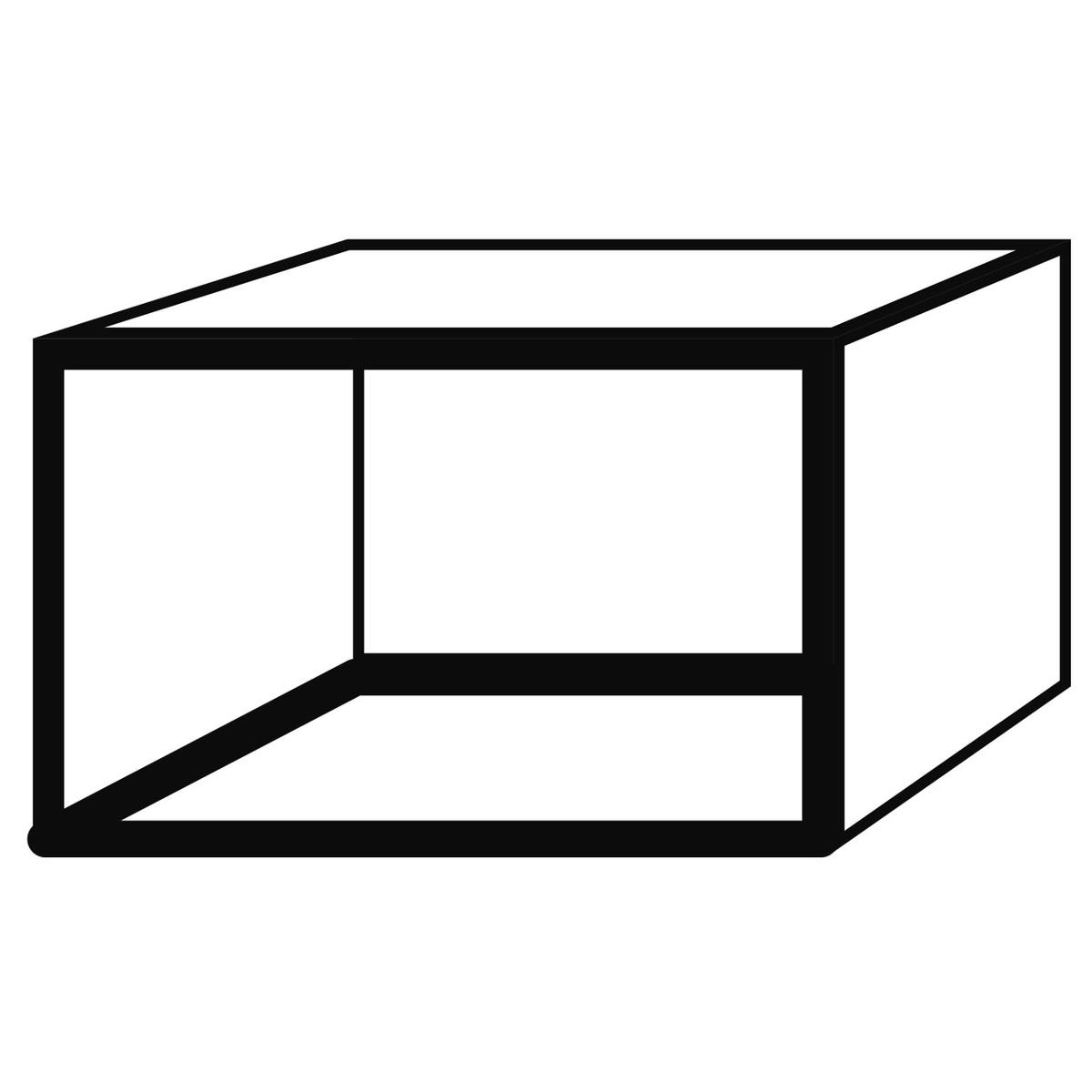 CAISSON HAUT SUR HOTTE LG: 600 MM