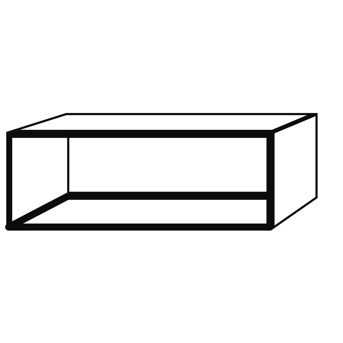 CAISSON HAUT SUR HOTTE LG: 900 MM