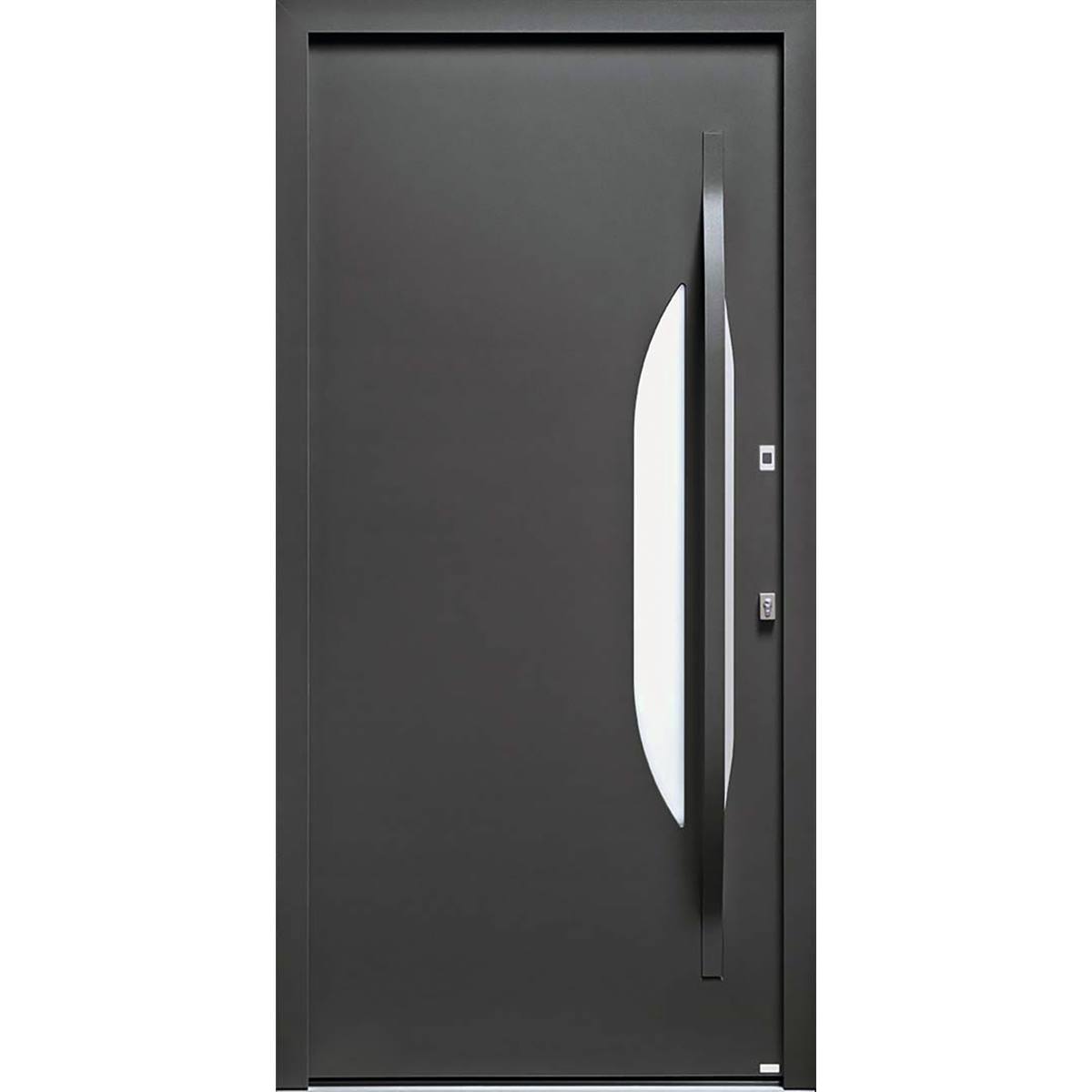 PORTE D'ENTRÉE EN ALUMINIUM AZUR