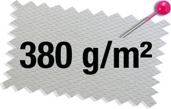 VESTE POLYESTER TRICOTÉ BLEU/NOIR T.XXXL}