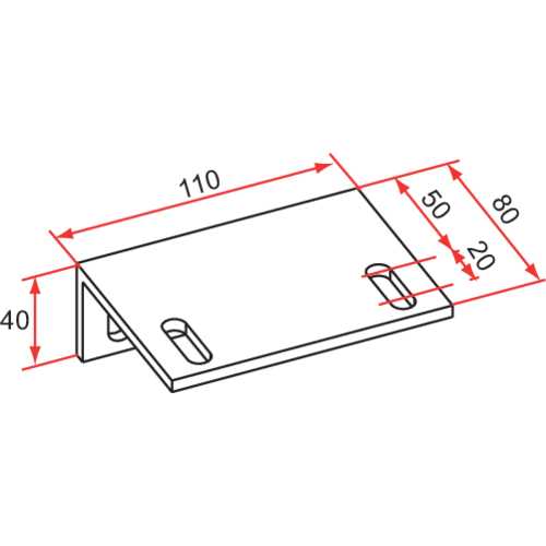 SUPPORT DE GUIDAGE DOUBLE