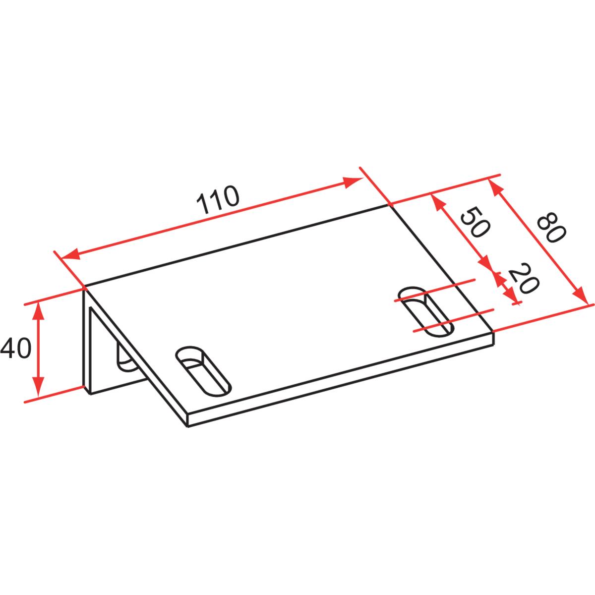 SUPPORT DE GUIDAGE DOUBLE