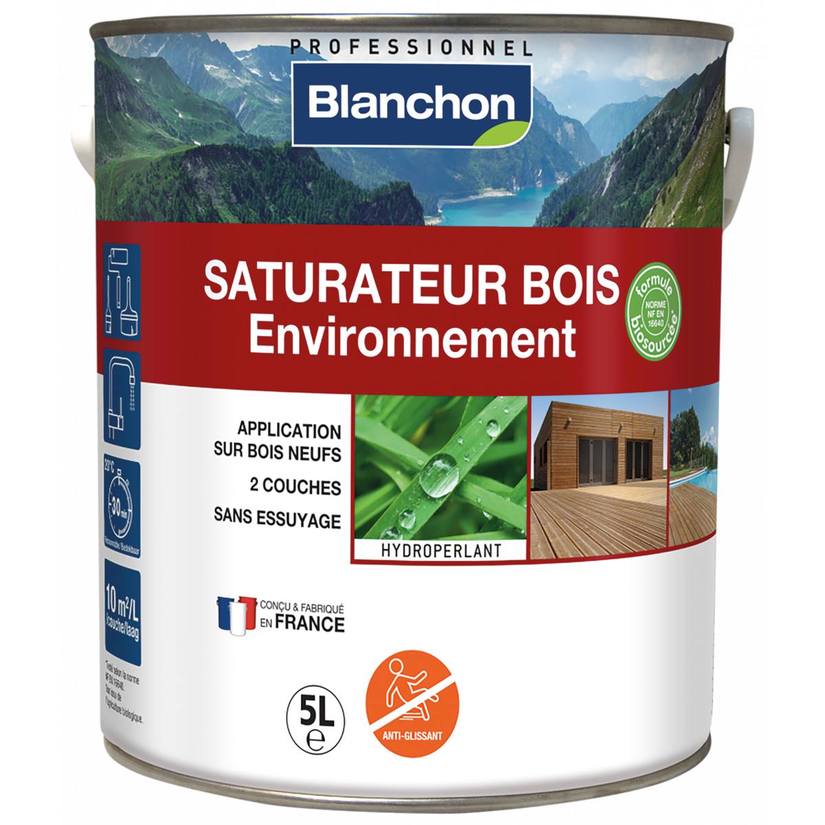 SATURATEUR BOIS ENVIRONNEMENT CHÊNE 5 L